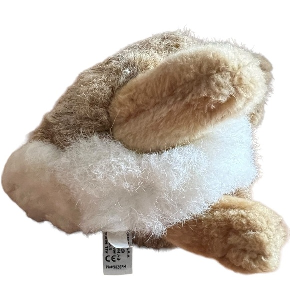 Hansa Rabbit Caramel Baby Bunny Plush Stuffed Animal Toy Tan White 14 Inch - Picture 4 of 7